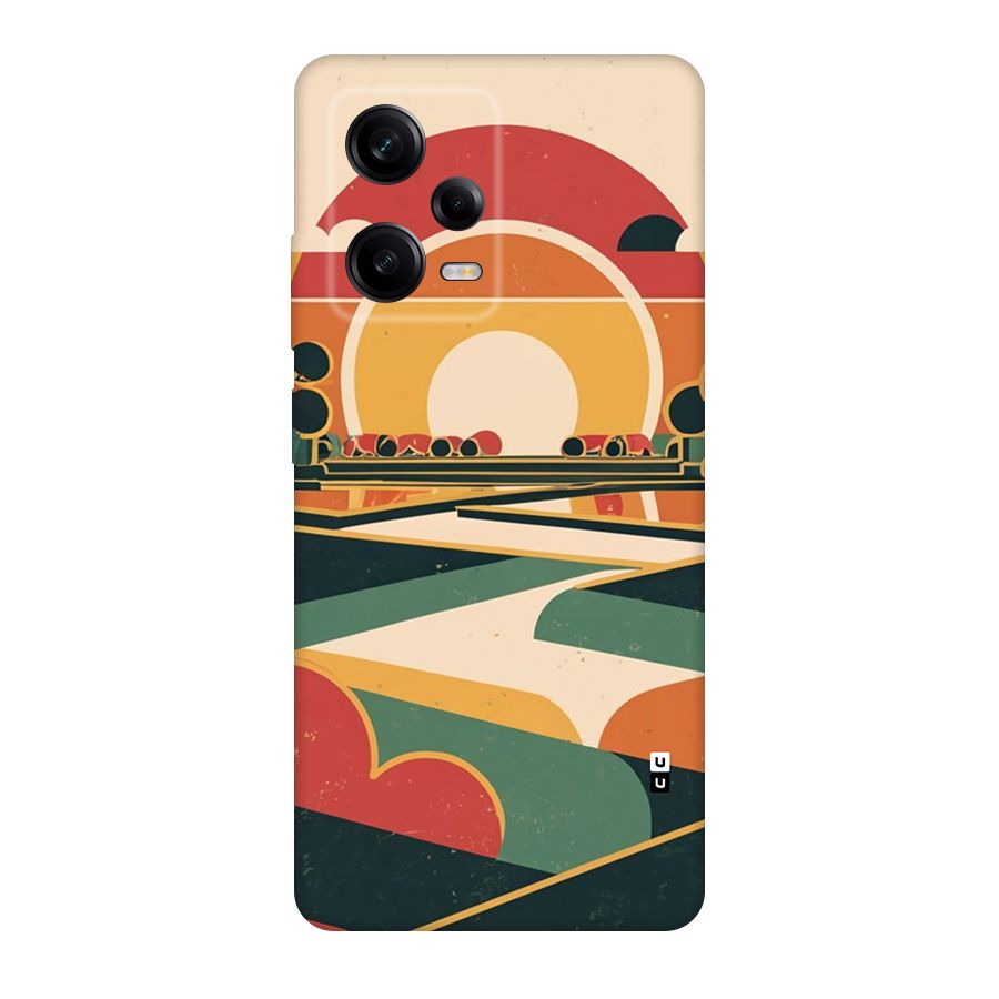 Awesome Geomatric Art Back Case for Redmi Note 12 Pro