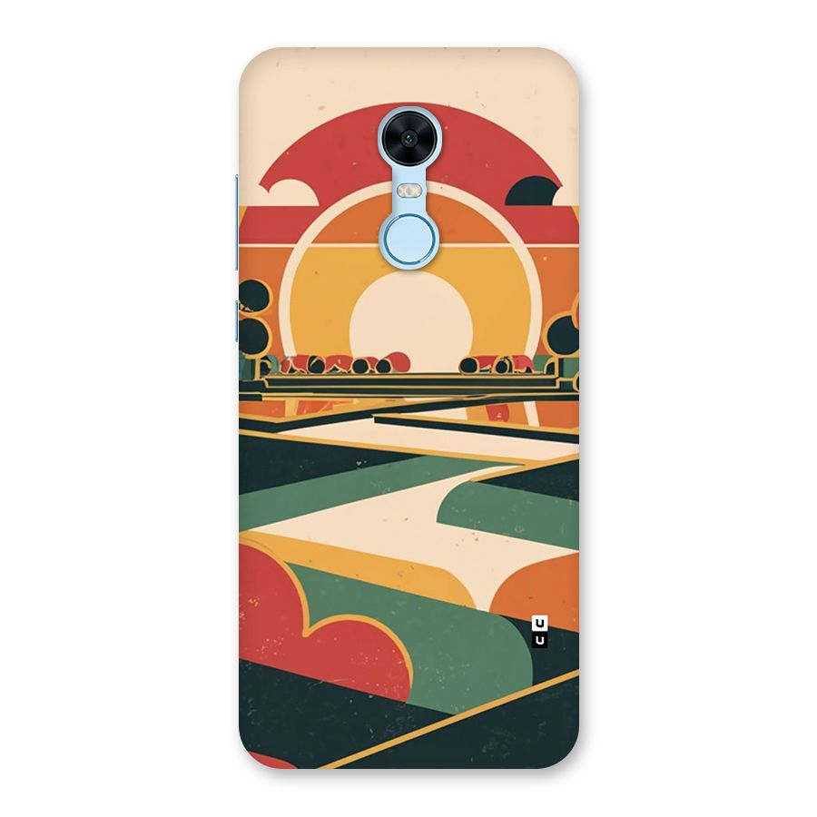 Awesome Geomatric Art Back Case for Redmi Note 5