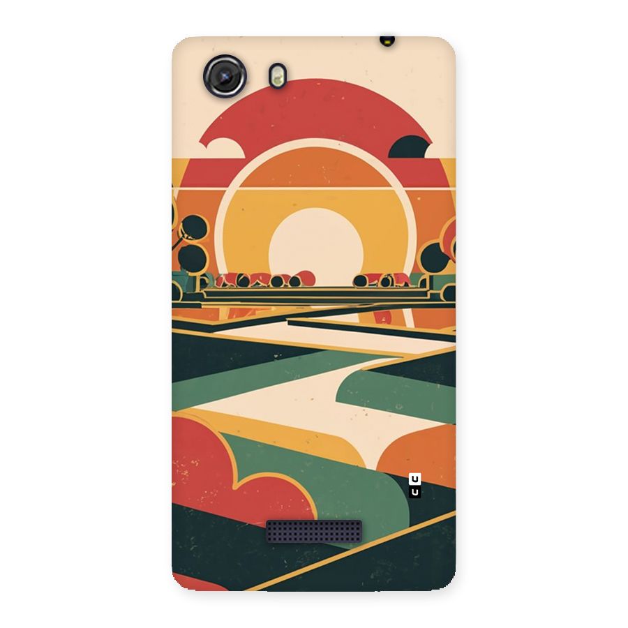 Awesome Geomatric Art Back Case for Unite 3