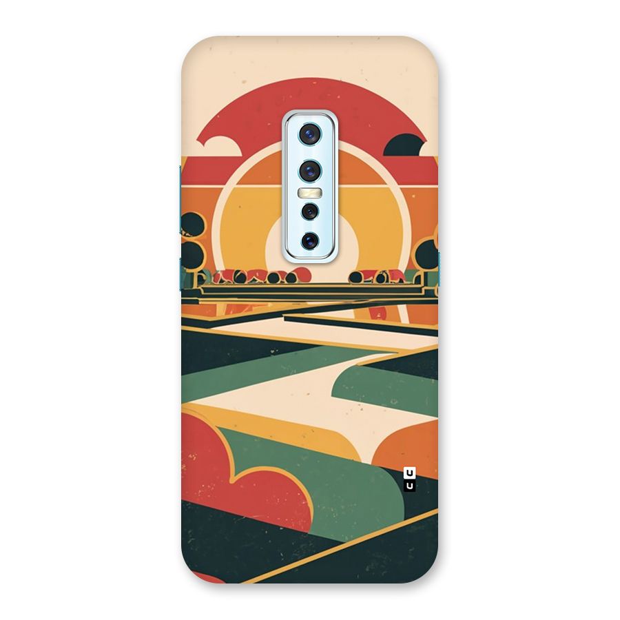 Awesome Geomatric Art Back Case for Vivo V17 Pro