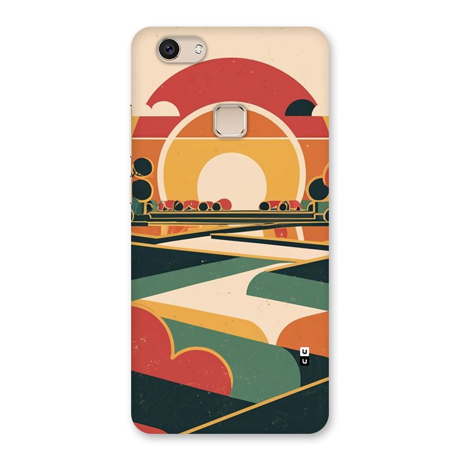 Awesome Geomatric Art Back Case for Vivo V7