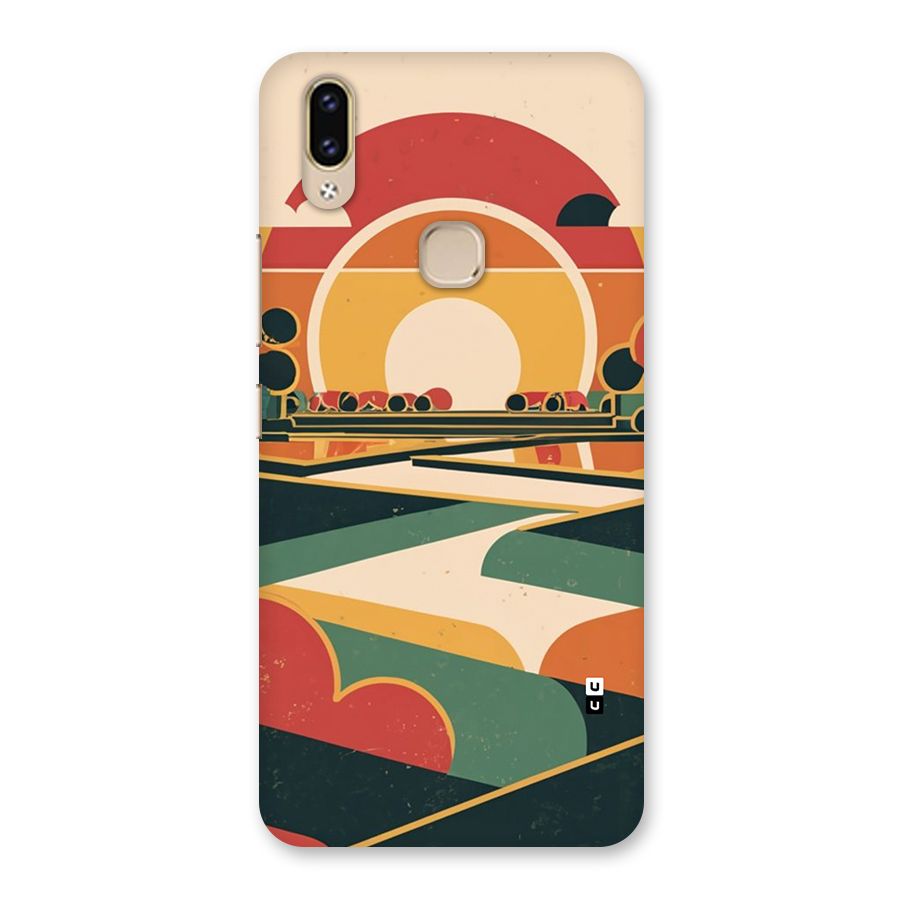 Awesome Geomatric Art Back Case for Vivo V9 Youth