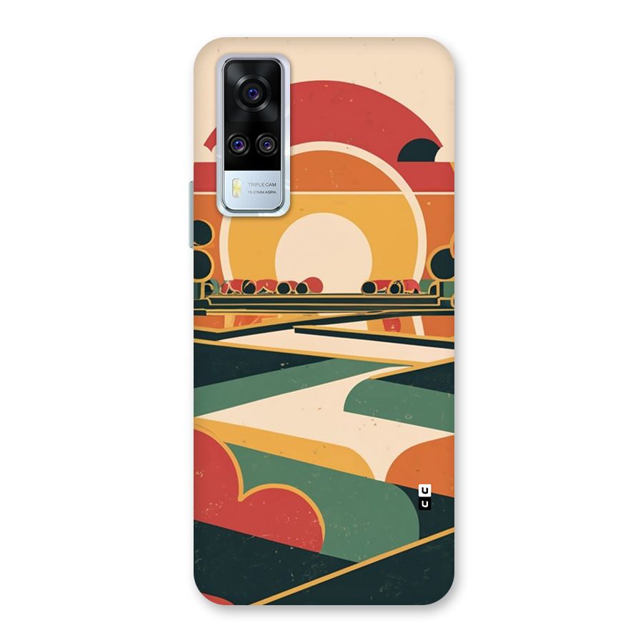 Awesome Geomatric Art Back Case for Vivo Y31