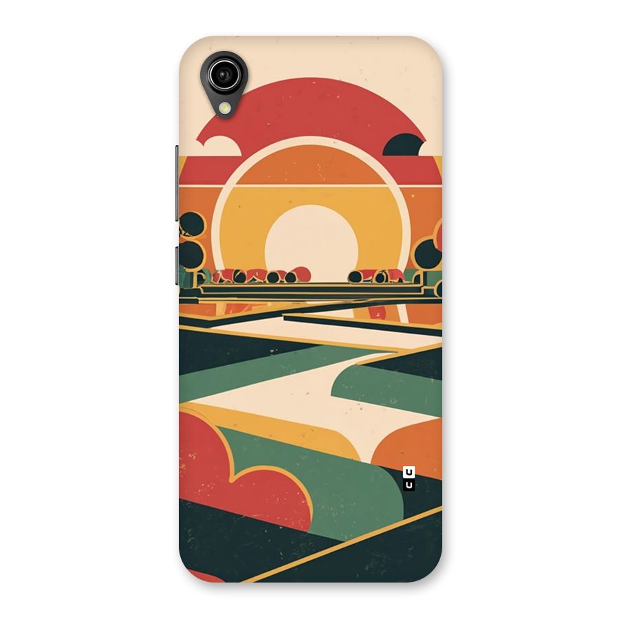 Awesome Geomatric Art Back Case for Vivo Y90