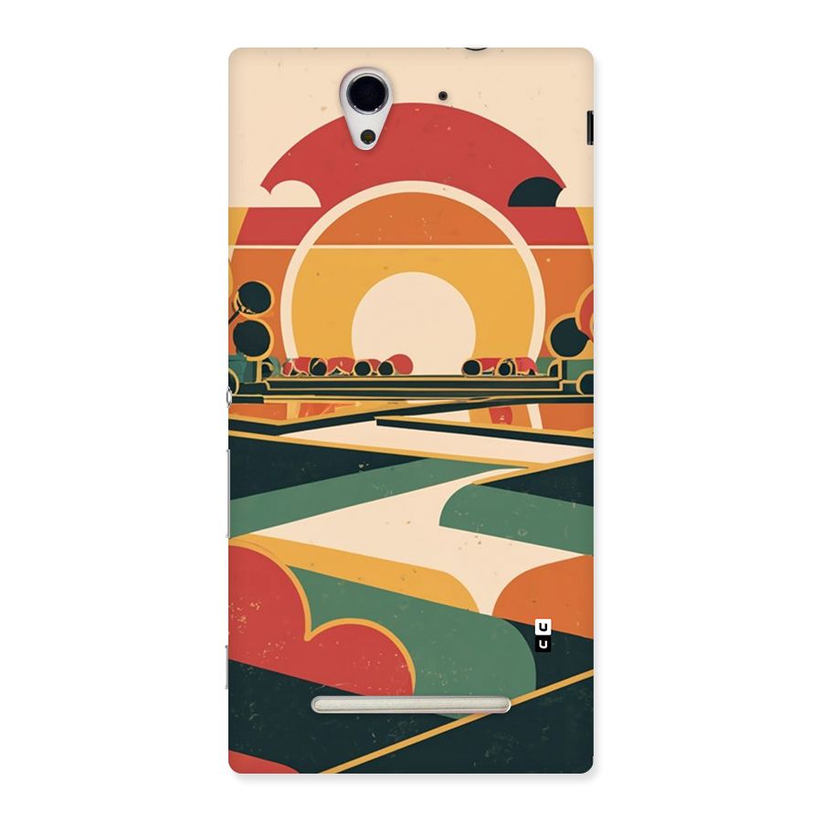 Awesome Geomatric Art Back Case for Xperia C3