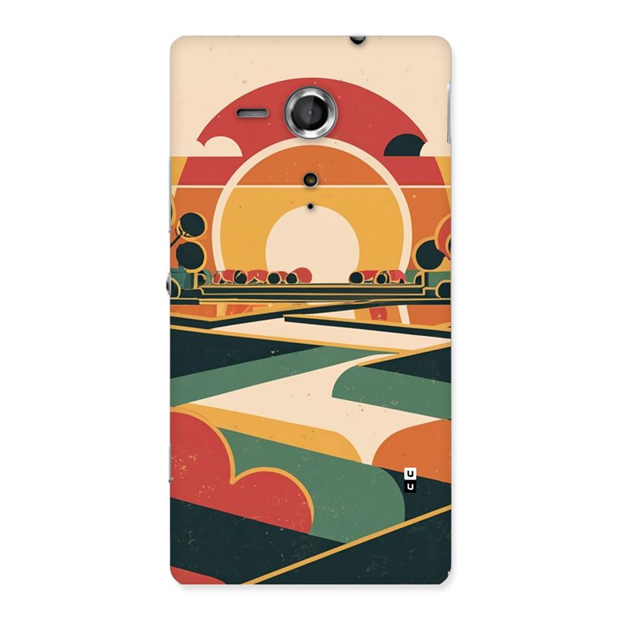 Awesome Geomatric Art Back Case for Xperia Sp