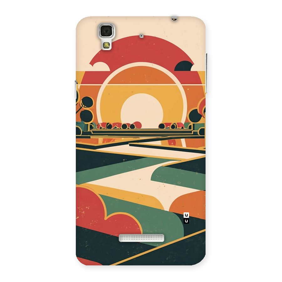 Awesome Geomatric Art Back Case for YU Yureka Plus