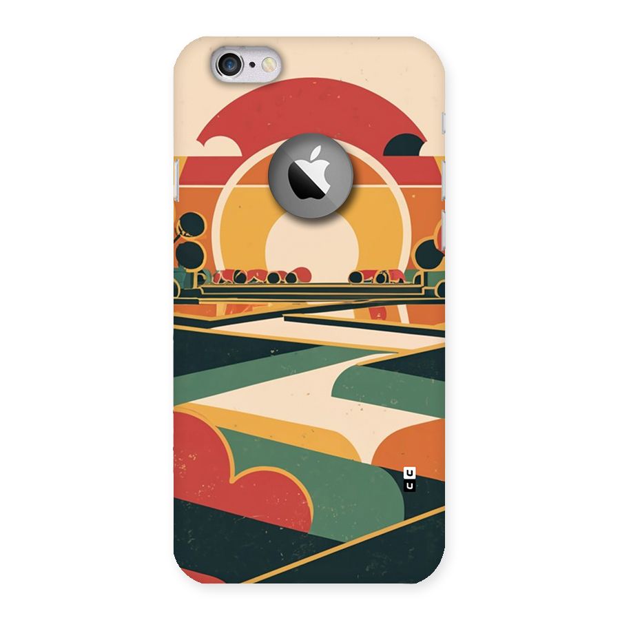 Awesome Geomatric Art Back Case for iPhone 6 Logo Cut