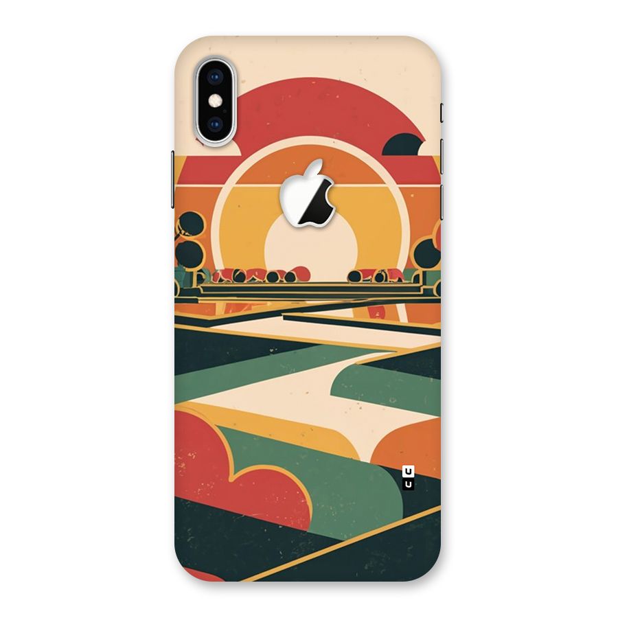 Awesome Geomatric Art Back Case for iPhone XS Max Apple Cut
