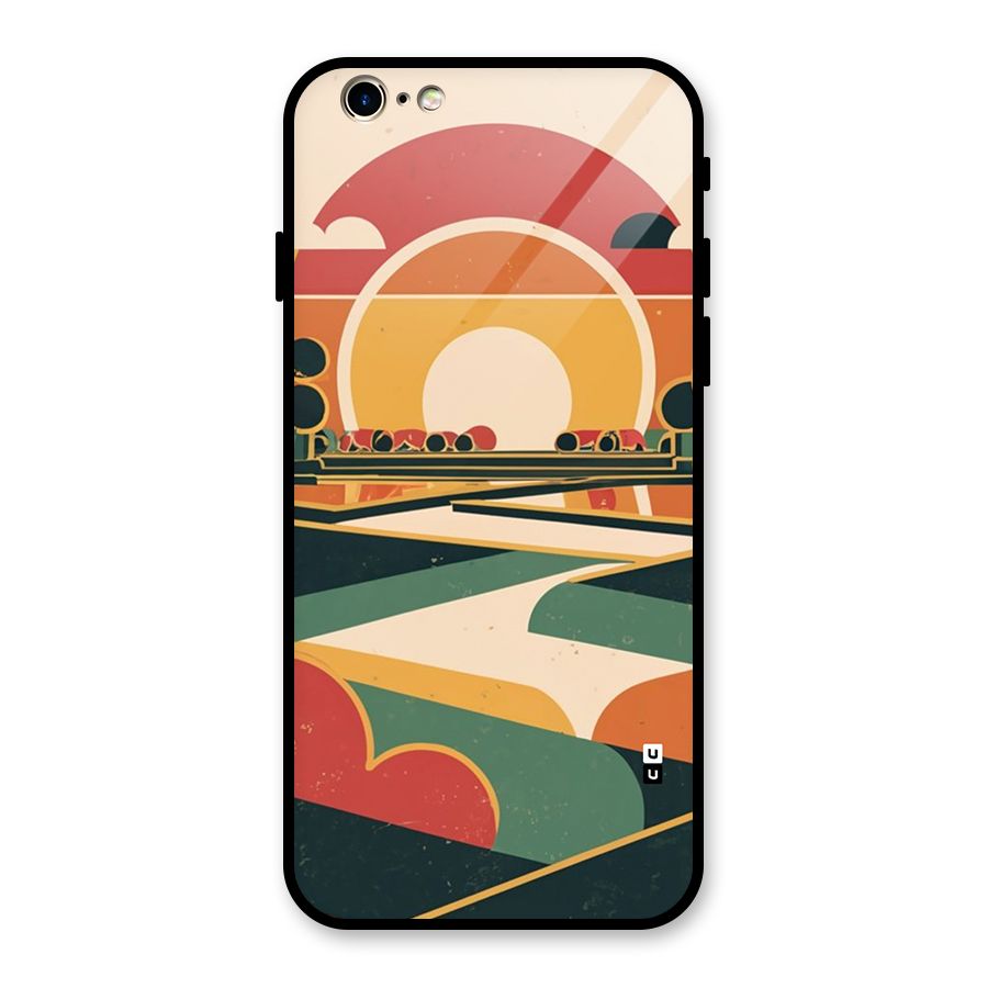 Awesome Geomatric Art Glass Back Case for iPhone 6 6S