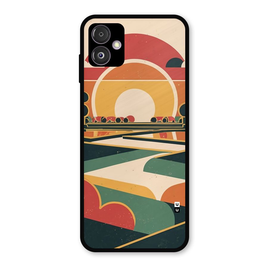 Awesome Geomatric Art Metal Back Case for Galaxy F14