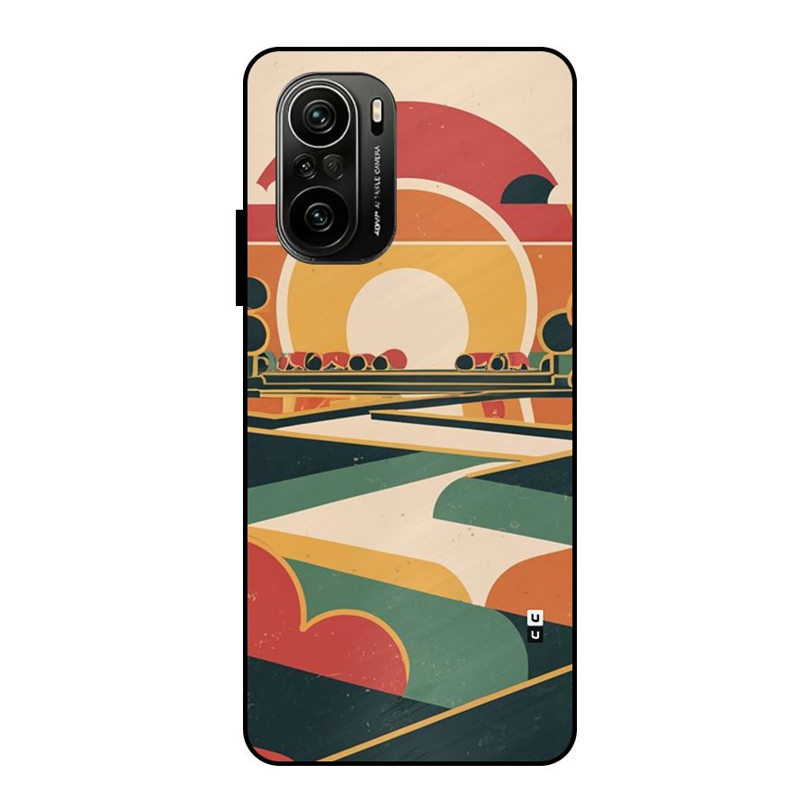 Awesome Geomatric Art Metal Back Case for Mi 11x