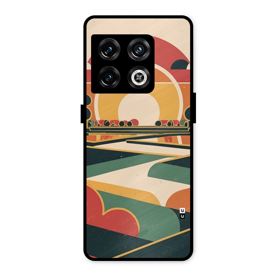 Awesome Geomatric Art Metal Back Case for OnePlus 10 Pro 5G