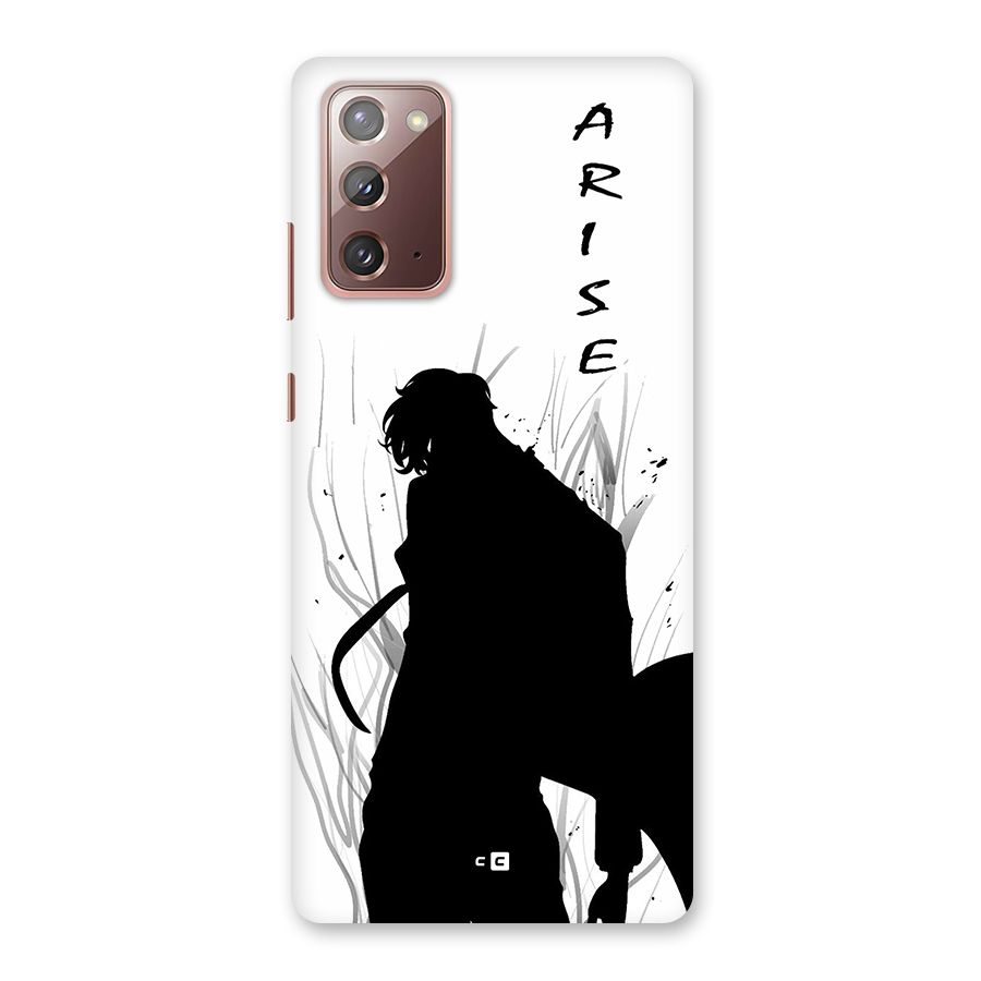 Awesome Jinwoo Arise Back Case for Galaxy Note 20
