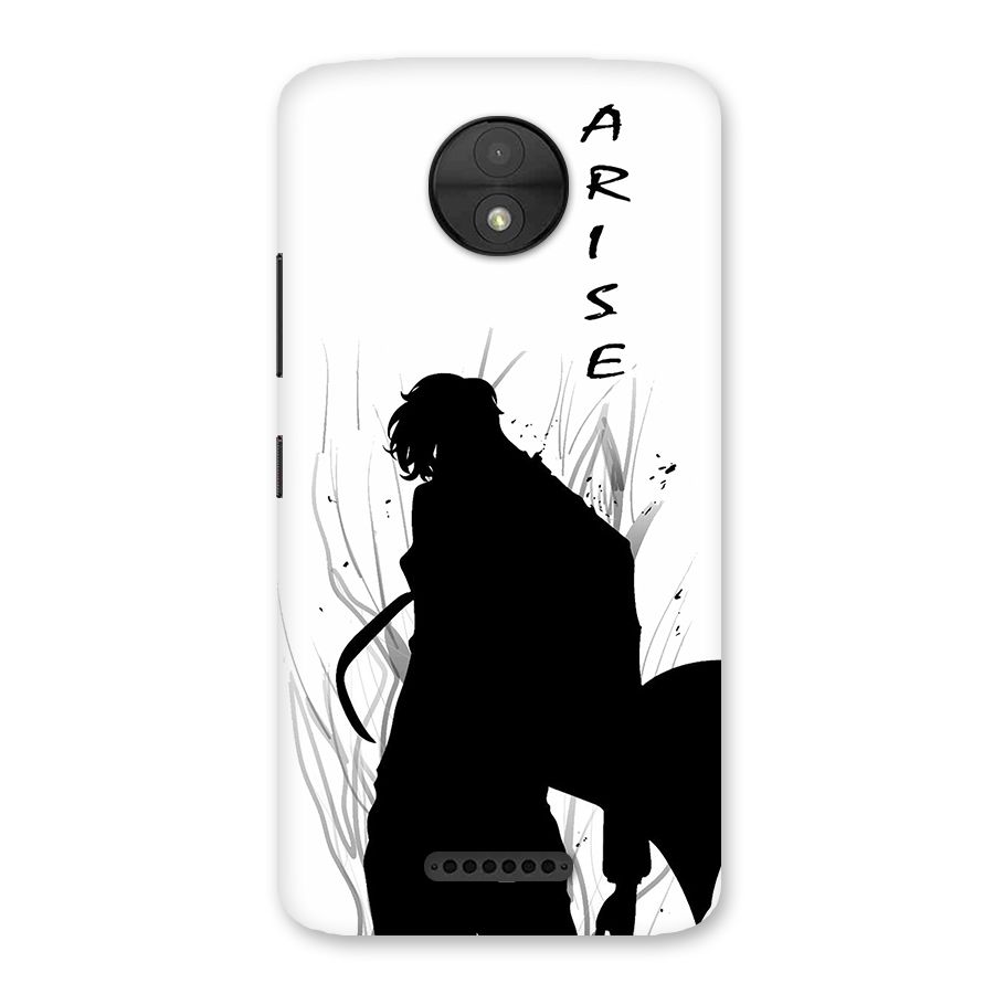 Awesome Jinwoo Arise Back Case for Moto C