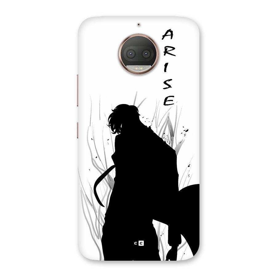 Awesome Jinwoo Arise Back Case for Moto G5s Plus