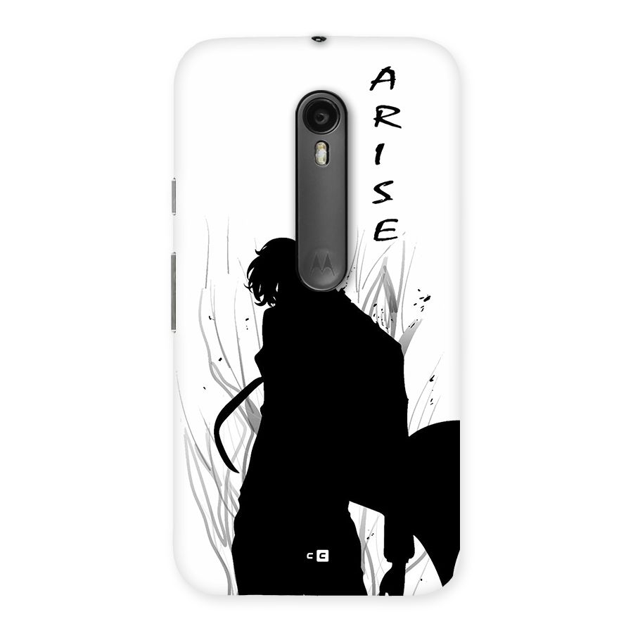 Awesome Jinwoo Arise Back Case for Moto G Turbo