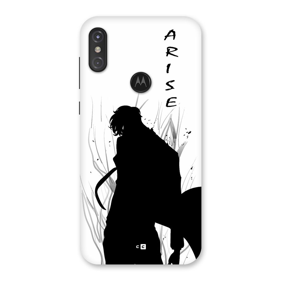 Awesome Jinwoo Arise Back Case for Motorola One Power
