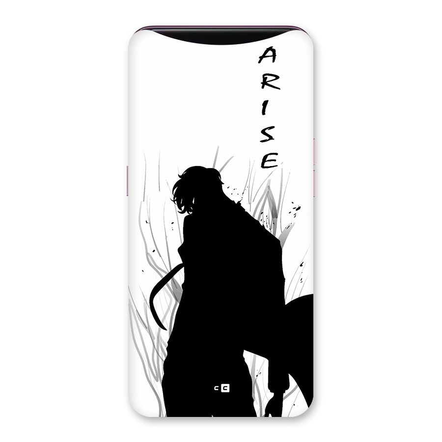 Awesome Jinwoo Arise Back Case for Oppo Find X