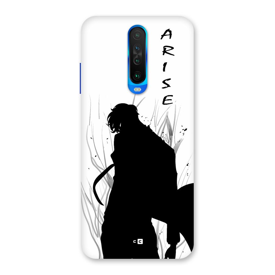 Awesome Jinwoo Arise Back Case for Poco X2