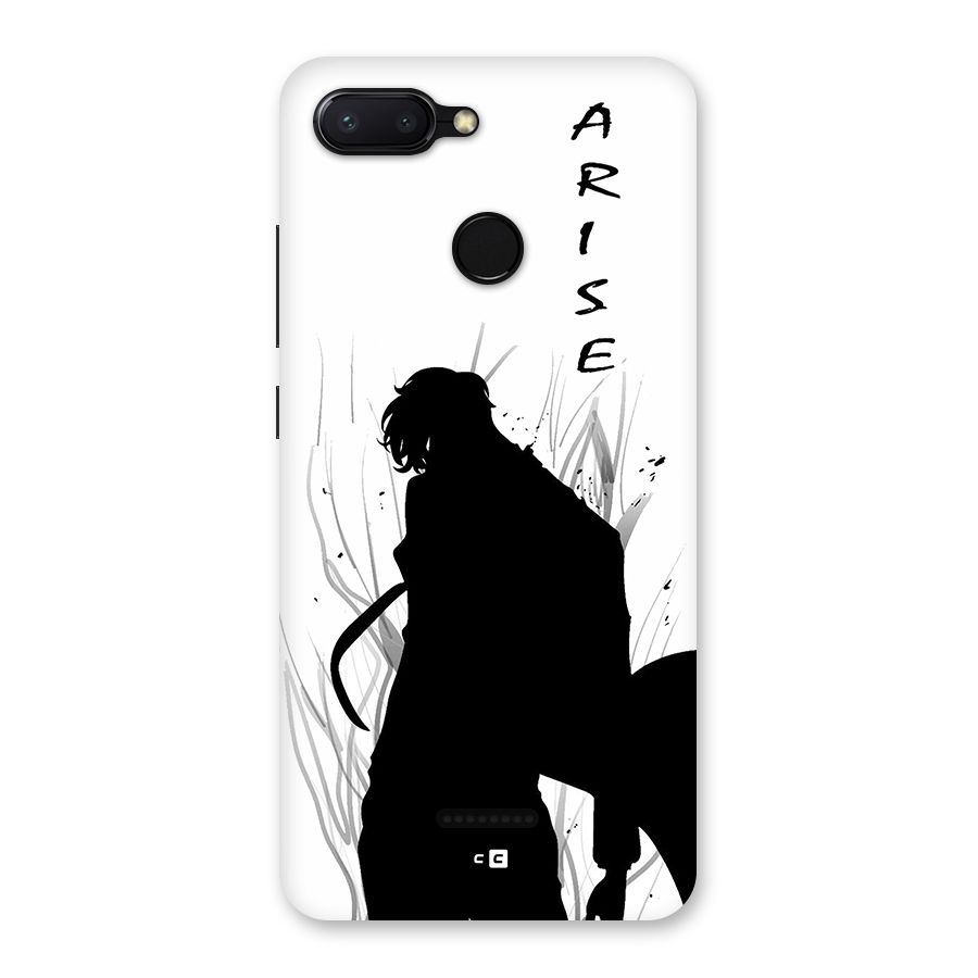 Awesome Jinwoo Arise Back Case for Redmi 6