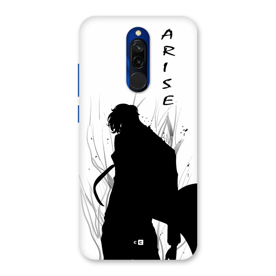 Awesome Jinwoo Arise Back Case for Redmi 8