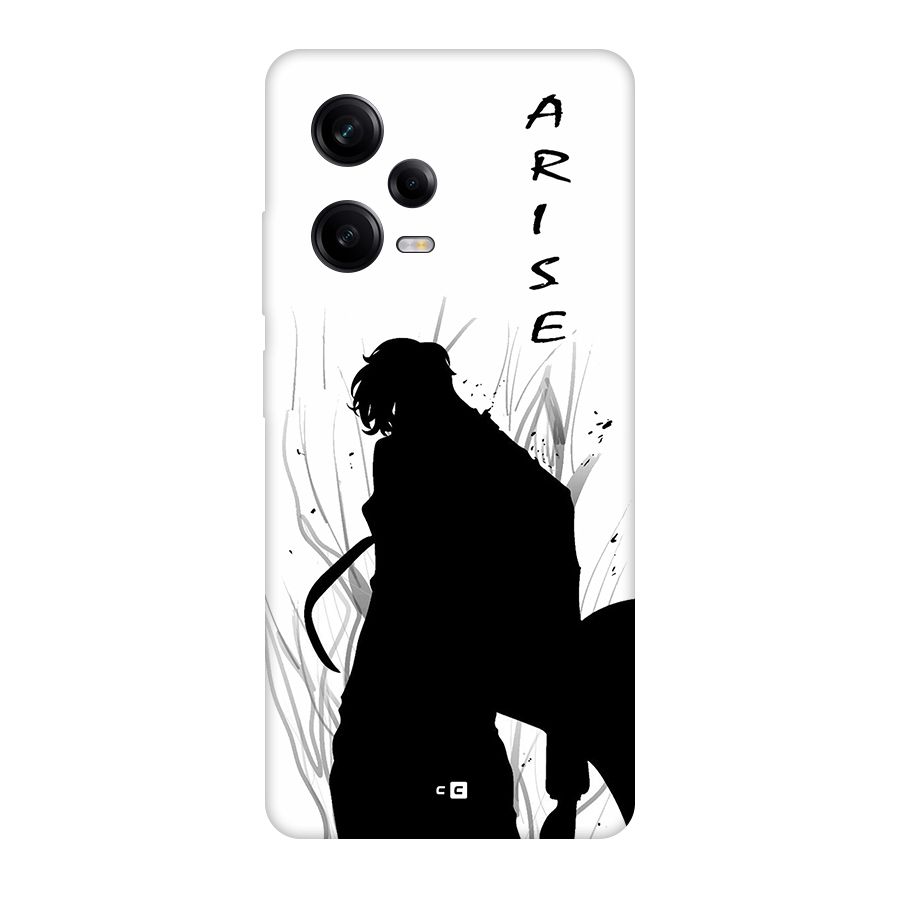 Awesome Jinwoo Arise Back Case for Redmi Note 12 Pro