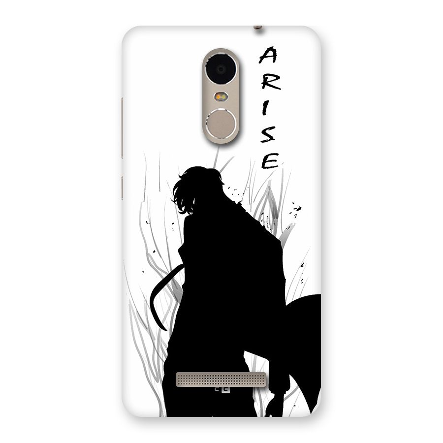 Awesome Jinwoo Arise Back Case for Redmi Note 3