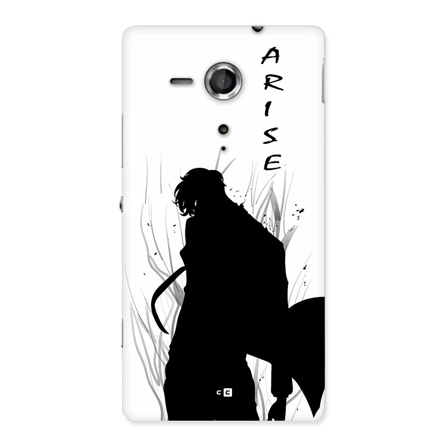 Awesome Jinwoo Arise Back Case for Xperia Sp