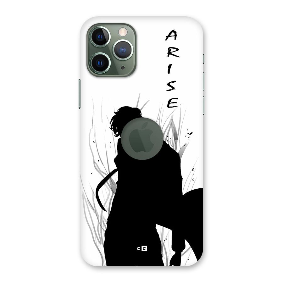 Awesome Jinwoo Arise Back Case for iPhone 11 Pro Logo Cut