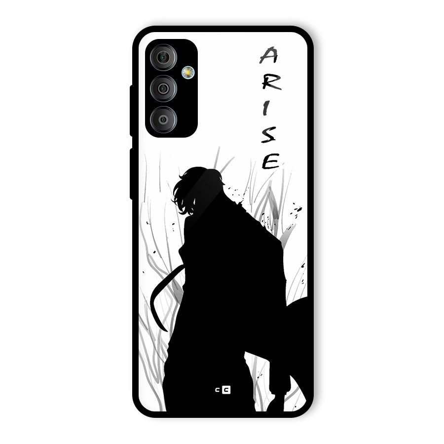 Awesome Jinwoo Arise Glass Back Case for Galaxy F23