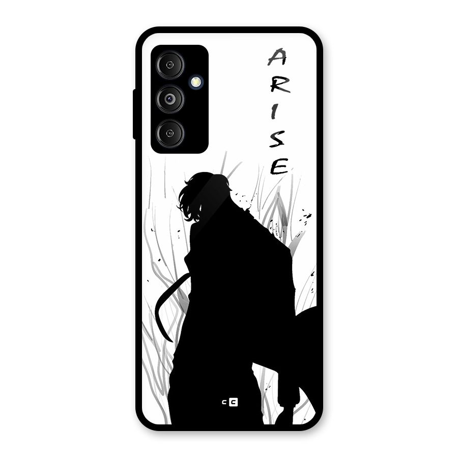Awesome Jinwoo Arise Glass Back Case for Galaxy M14 5G