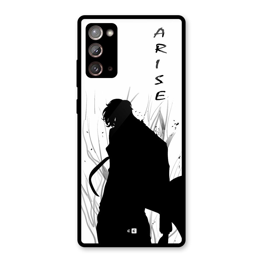 Awesome Jinwoo Arise Glass Back Case for Galaxy Note 20