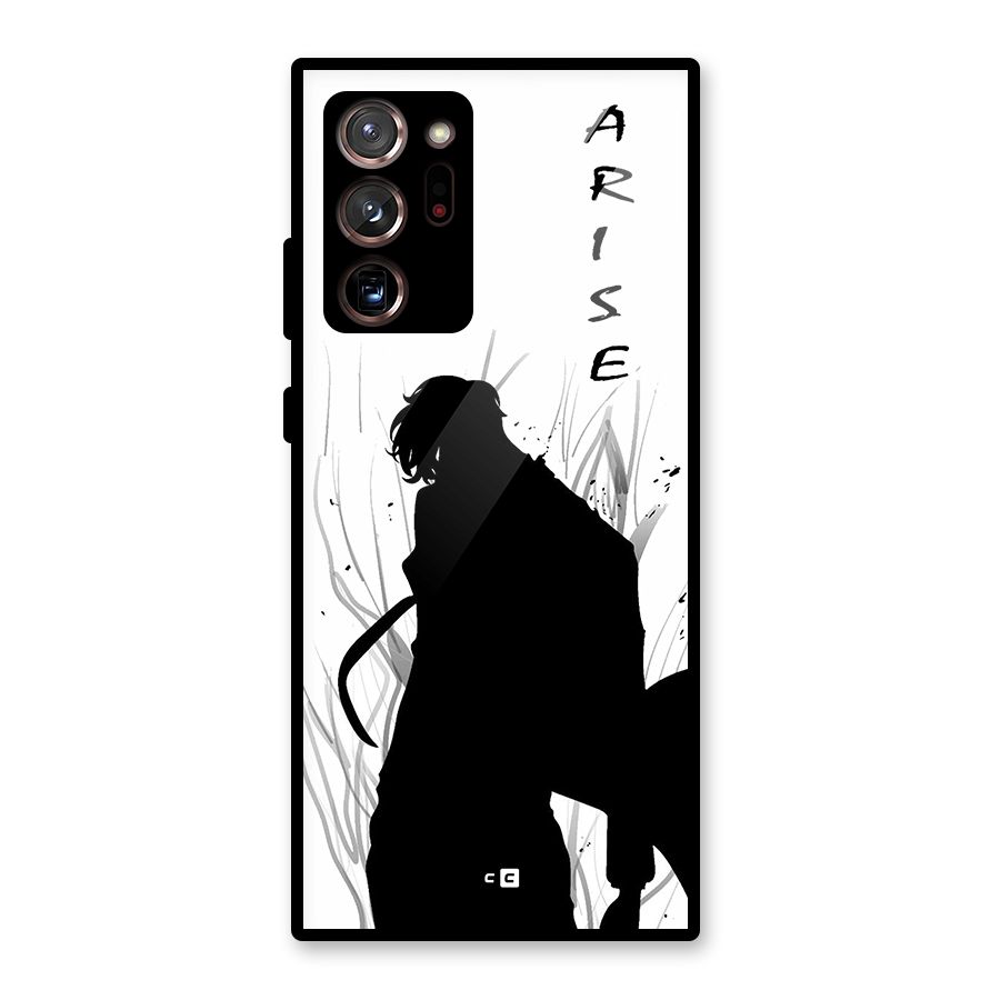 Awesome Jinwoo Arise Glass Back Case for Galaxy Note 20 Ultra