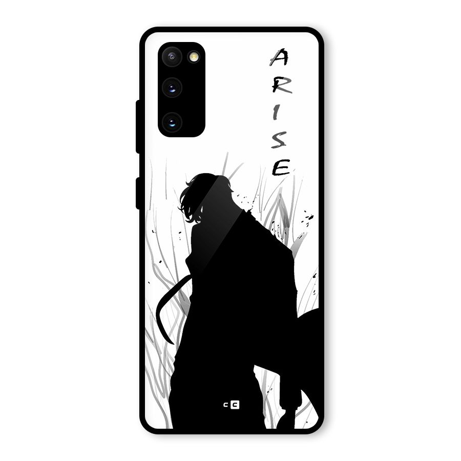 Awesome Jinwoo Arise Glass Back Case for Galaxy S20 FE