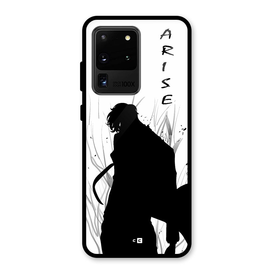Awesome Jinwoo Arise Glass Back Case for Galaxy S20 Ultra