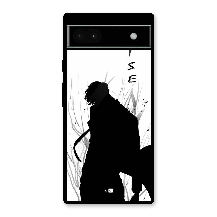 Awesome Jinwoo Arise Glass Back Case for Google Pixel 6a