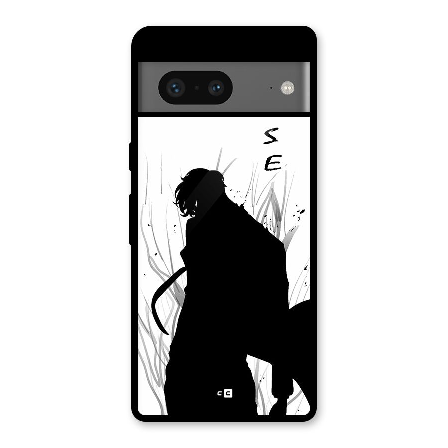 Awesome Jinwoo Arise Glass Back Case for Google Pixel 7