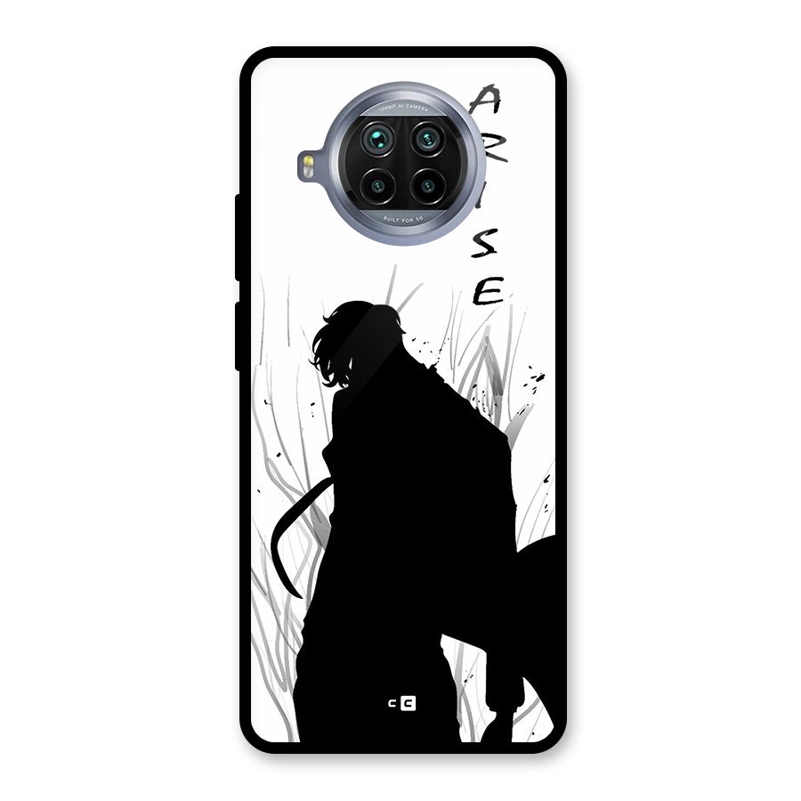 Awesome Jinwoo Arise Glass Back Case for Mi 10i