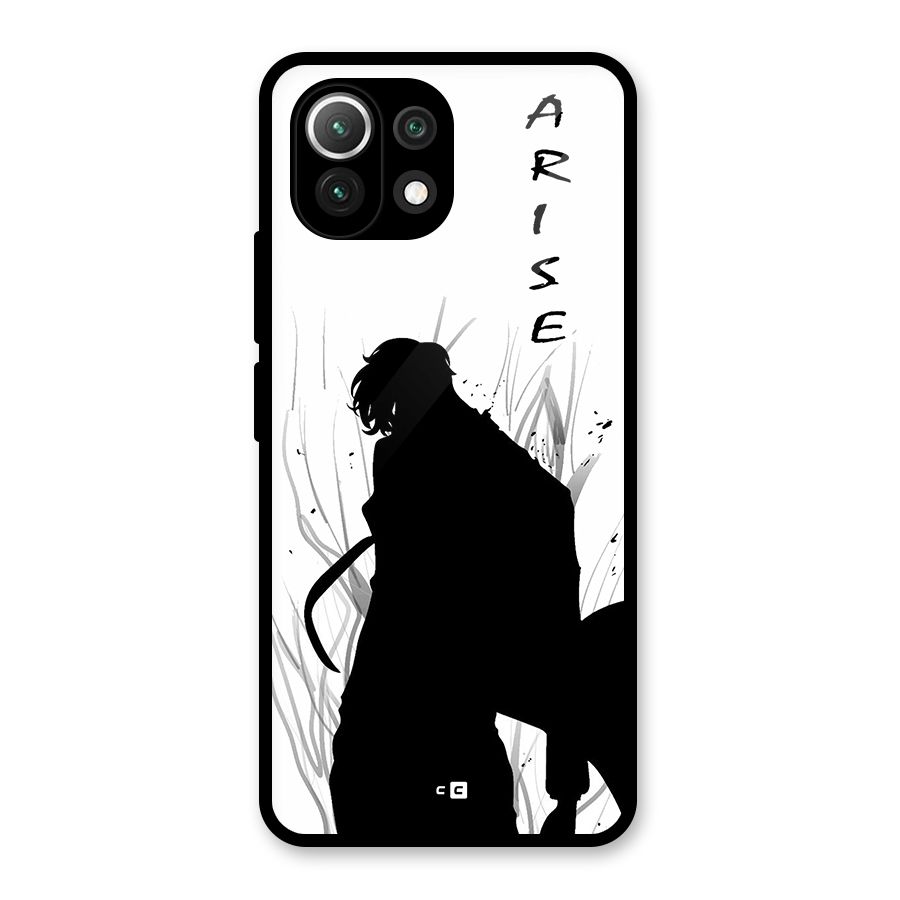 Awesome Jinwoo Arise Glass Back Case for Mi 11 Lite NE 5G
