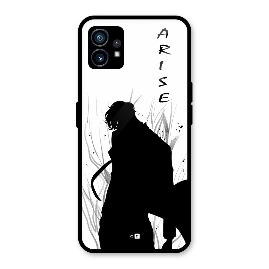Awesome Jinwoo Arise Glass Back Case for Nothing Phone 1