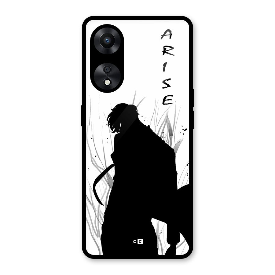 Awesome Jinwoo Arise Glass Back Case for Oppo A78
