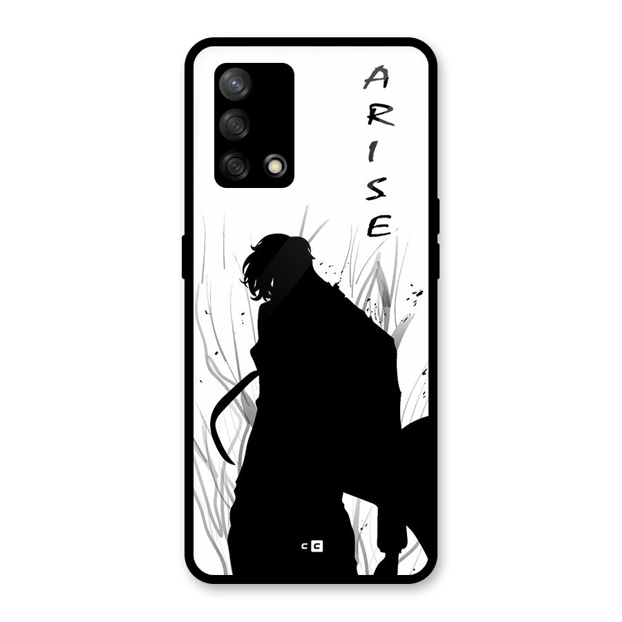 Awesome Jinwoo Arise Glass Back Case for Oppo F19