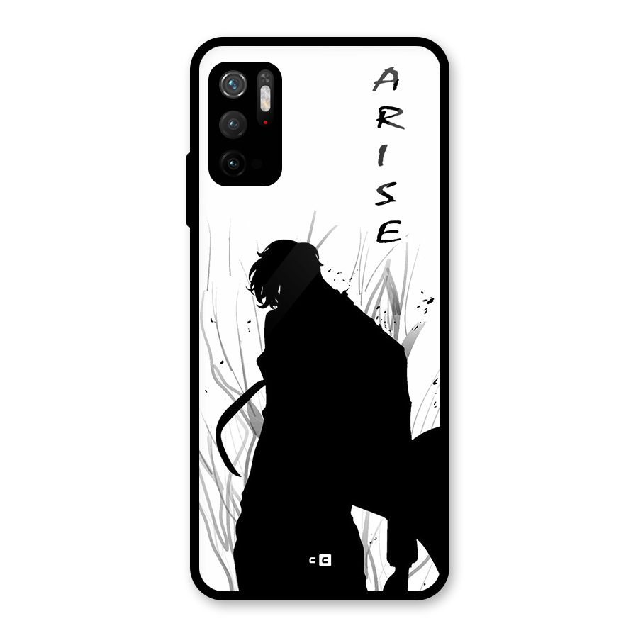 Awesome Jinwoo Arise Glass Back Case for Poco M3 Pro 5G