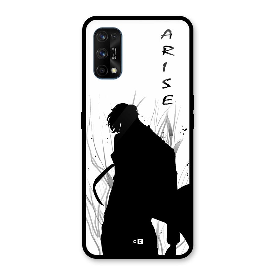 Awesome Jinwoo Arise Glass Back Case for Realme 7 Pro