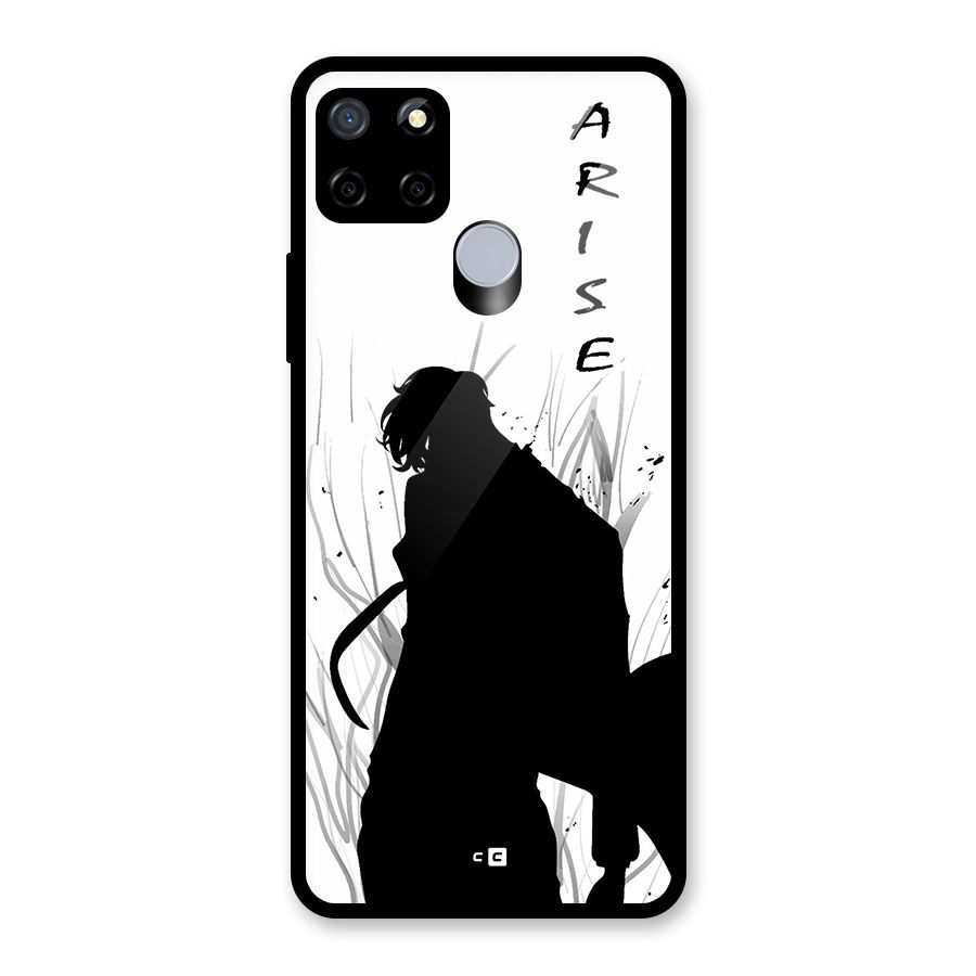 Awesome Jinwoo Arise Glass Back Case for Realme C15