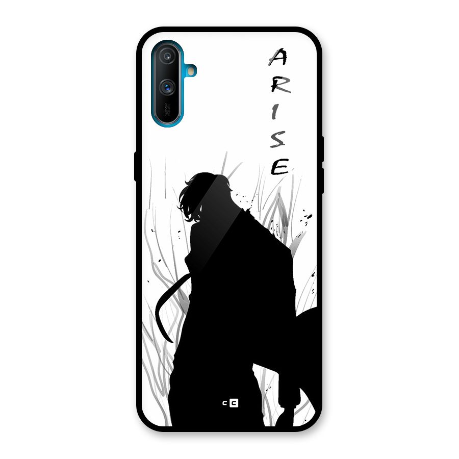 Awesome Jinwoo Arise Glass Back Case for Realme C3