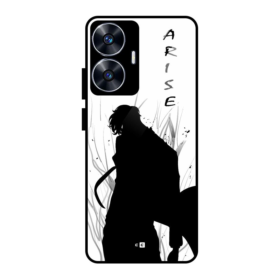 Awesome Jinwoo Arise Glass Back Case for Realme Narzo N55
