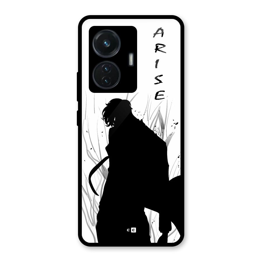 Awesome Jinwoo Arise Glass Back Case for Vivo T1 44W