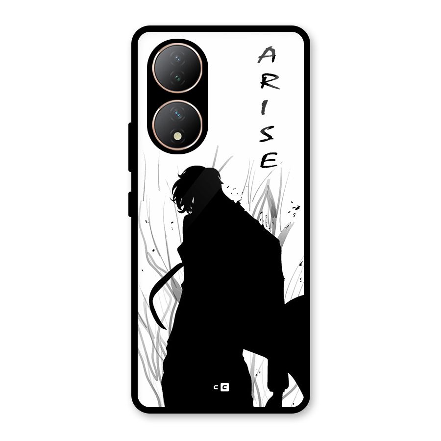 Awesome Jinwoo Arise Glass Back Case for Vivo T2